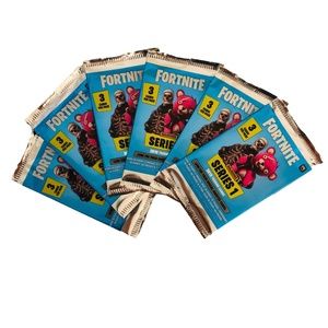 Fortnite Series 1 2019 Trading Cards, 6 packs.
